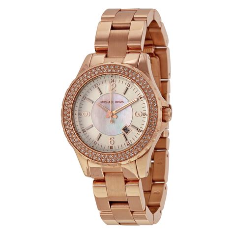 michael kors madison glitz watch|Michael Kors Madison Glitz Rose Gold Tone Analog Ladies .